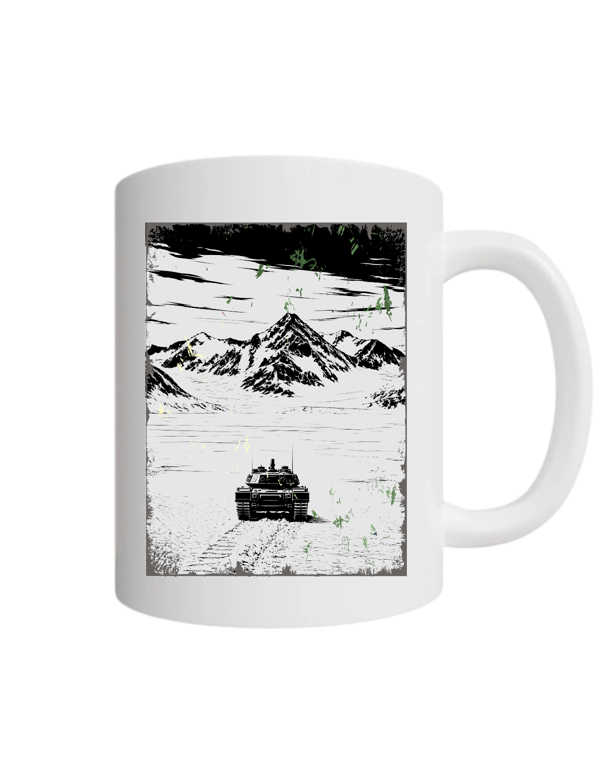 Lonely Leopard Mug